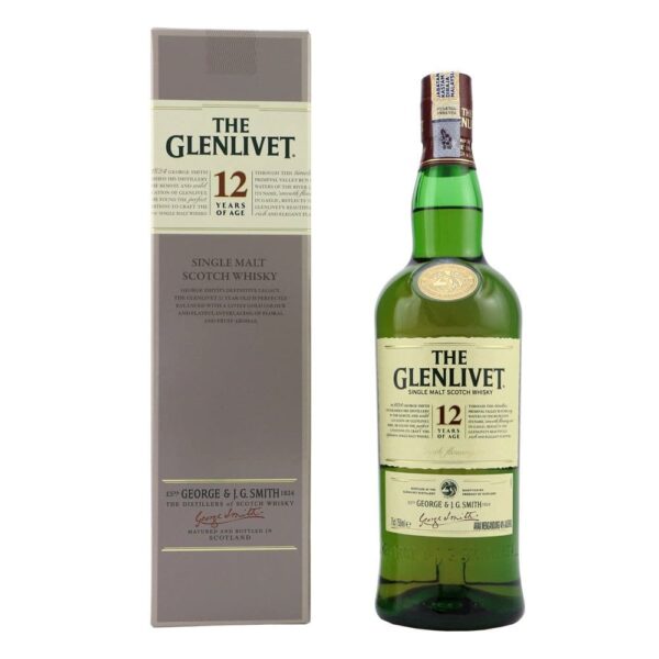 The Glenlivet 12 Year Old Single Malt Scotch Best Whisky